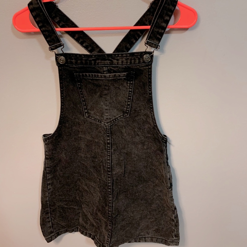 Black denim jumper